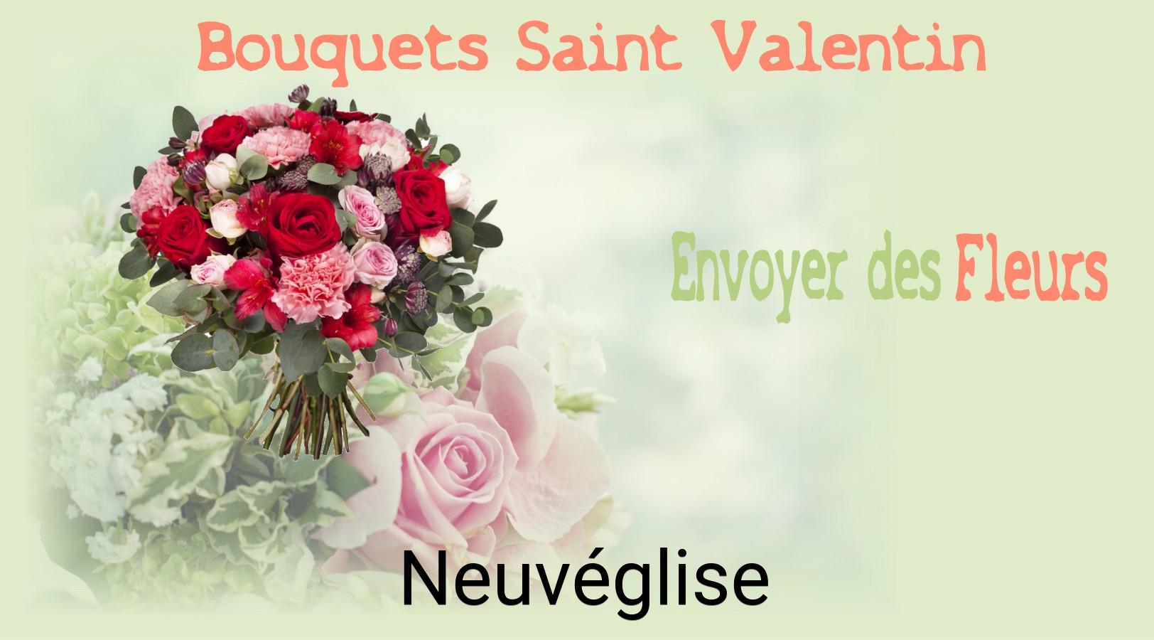 Roses de Saint-Valentin livrées à Neuvéglise